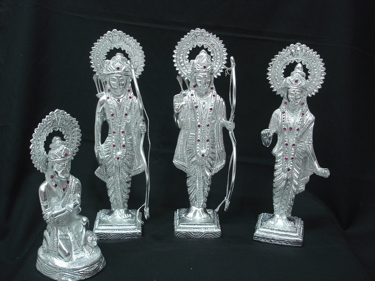Manufacturers Exporters and Wholesale Suppliers of White Metal Ram Darbar Karol Bagh 